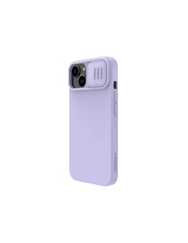 Чехол Nillkin iPhone 14, CamShield Silky Silicone, Фиолетовый