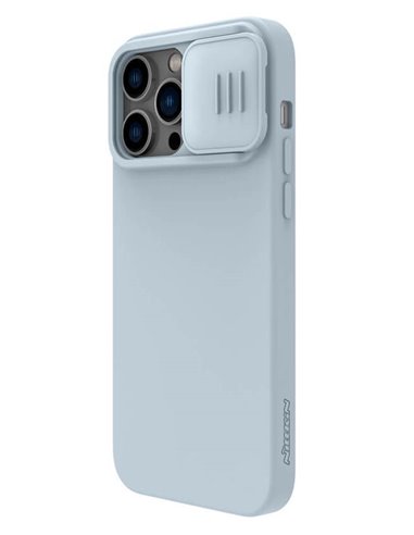 Husă Nillkin iPhone 14 Pro, CamShield Silky Silicone, Star Gray
