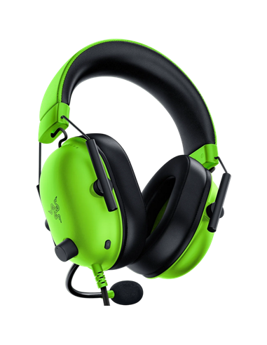 Игровая Гарнитура Razer BlackShark V2 X, Проводной аналоговый, Зелёный