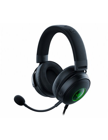 Игровая Гарнитура RAZER Kraken V3, Проводной аналоговый, Чёрный