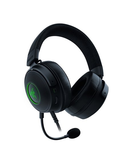 Игровая Гарнитура RAZER Kraken V3, Проводной аналоговый, Чёрный