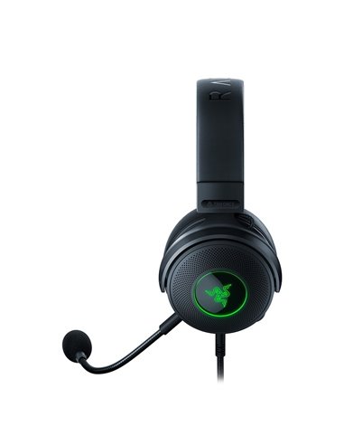 Игровая Гарнитура RAZER Kraken V3, Проводной аналоговый, Чёрный