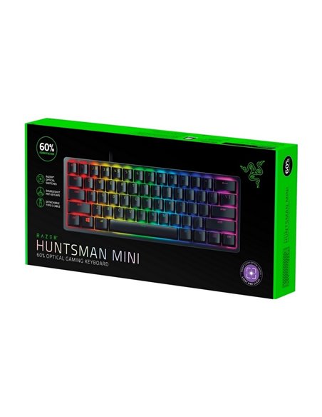 Tastatură RAZER Huntsman Mini, Cu fir, Negru