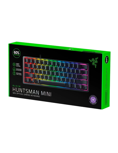 Tastatură RAZER Huntsman Mini, Cu fir, Negru