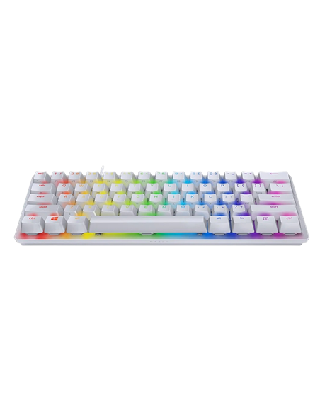 Клавиатура RAZER Huntsman Mini, Проводное, Белый