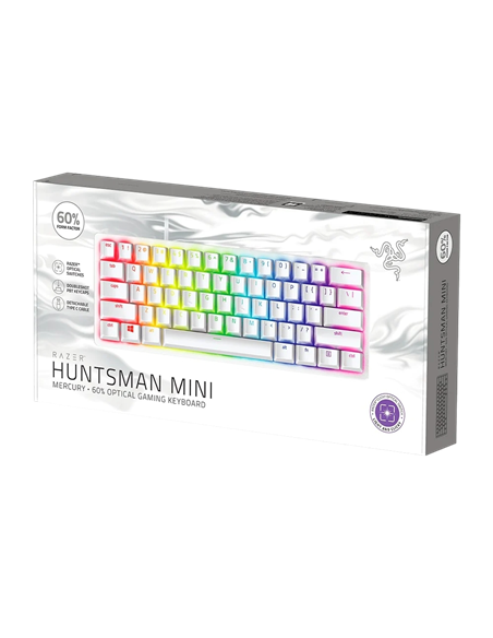 Клавиатура RAZER Huntsman Mini, Проводное, Белый