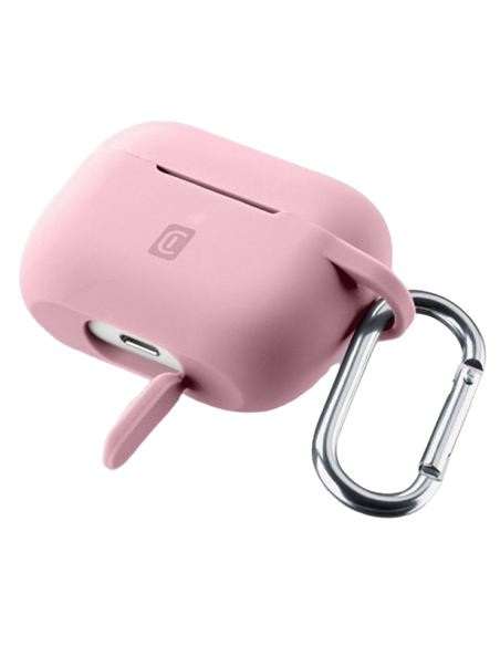 Чехол для Airpods Cellularline Bounce - AirPods 1 & 2, Розовый
