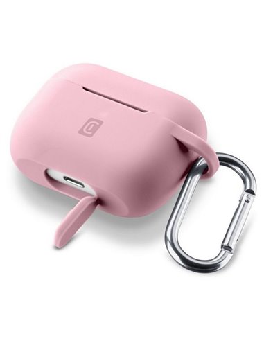 Husă pentru Airpods Cellularline Bounce - AirPods 1 & 2, Roz
