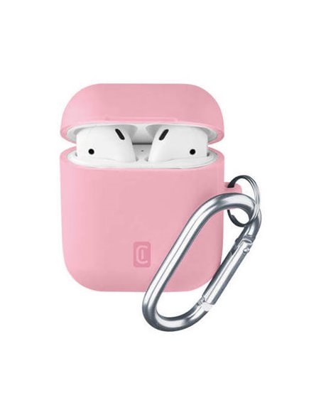 Чехол для Airpods Cellularline Bounce - AirPods 1 & 2, Розовый