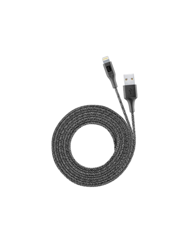 Кабель для зарядки и синхронизации Cellularline Long Cable, USB Type-A/Lightning, 2,5м, Чёрный