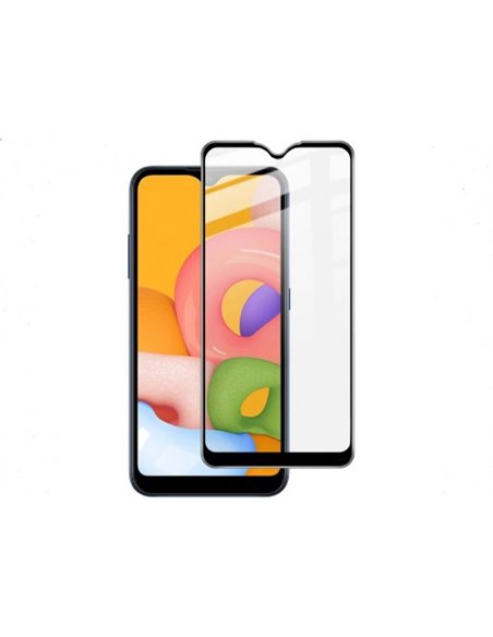 Folie de protecție Xcover Samsung A01 Full covered, Negru