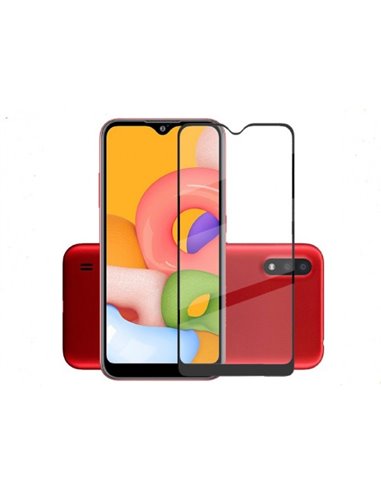 Folie de protecție Xcover Samsung A01 Full covered, Negru