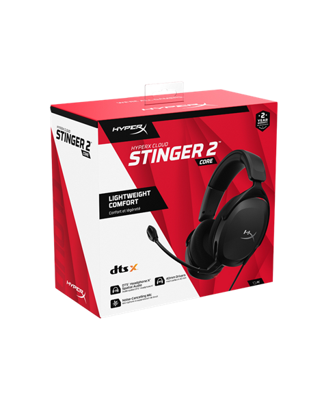 Căști gaming HyperX Cloud Stinger 2 Wireless , Fără fir, Negru