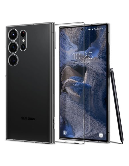 Чехол Spigen Samsung S23 Ultra, Airskin, Прозрачный