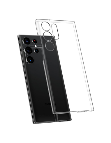 Husă Spigen Samsung S23 Ultra, Airskin, Crystal Clear