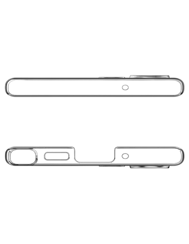 Husă Spigen Samsung S23 Ultra, Airskin, Crystal Clear