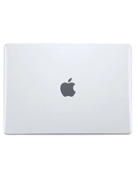Husă pentru laptop Tech Protect Smartshell Macbook Pro 14 (2021-2023), 14.2", Policarbonat, Crystal Clear