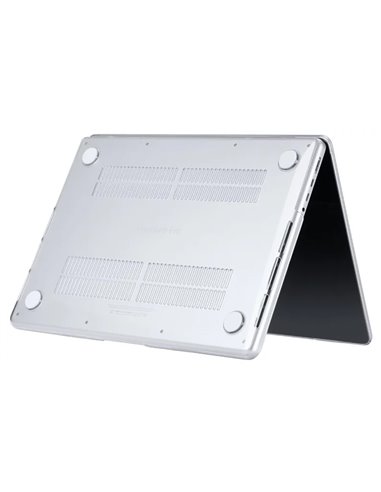 Husă pentru laptop Tech Protect Smartshell Macbook Pro 14 (2021-2023), 14.2", Policarbonat, Crystal Clear