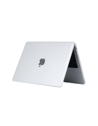 Husă pentru laptop Tech Protect Smartshell Macbook Pro 14 (2021-2023), 14.2", Policarbonat, Crystal Clear