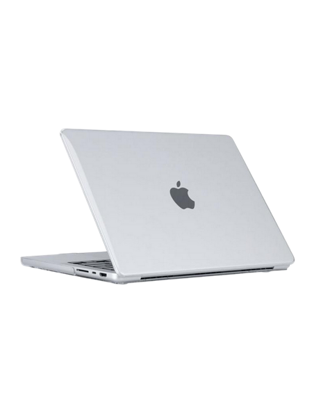Husă pentru laptop Tech Protect Smartshell Macbook Pro 14 (2021-2023), 14.2", Policarbonat, Crystal Clear