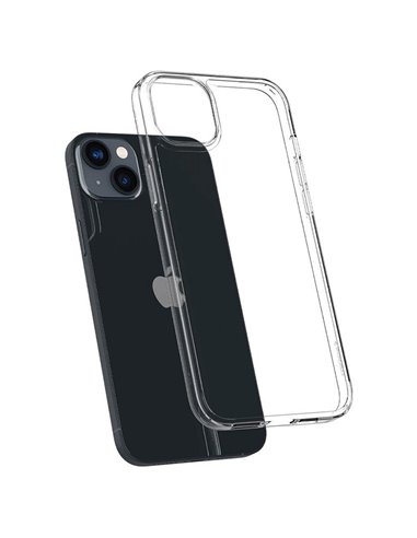 Husă Spigen iPhone 14, Airskin Hybrid, Transparent