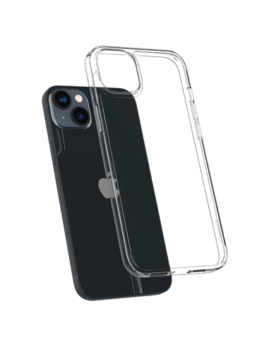 Husă Spigen iPhone 14, Airskin Hybrid, Transparent