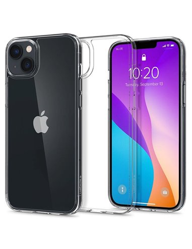 Чехол Spigen iPhone 14, Airskin Hybrid, Прозрачный