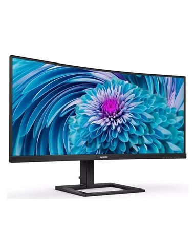 34" Монитор PHILIPS 346E2CUAE, VA 3440x1440 WQHD, Чёрный