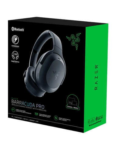 Căști gaming Razer Barracuda Pro, Bluetooth/USB, Negru