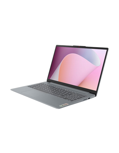 Laptop 15,6" Lenovo IdeaPad Slim 3 15AMN8, Arctic Grey, AMD Ryzen 5 7520U, 16GB/512GB, Fără SO