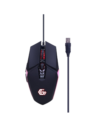 Set Tastatură + Mouse + Mouse Pad + Căști Gembird GGS-UMGL4-02, Cu fir, Negru