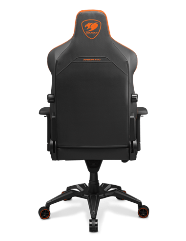 Игровое кресло Cougar ARMOR EVO, ПВХ Кожа, Черный/Оранжевый