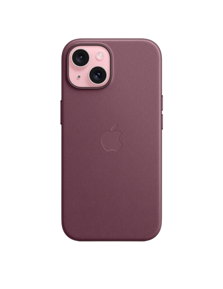Чехол Apple iPhone 15 FineWoven Case with MagSafe, Mulberry
