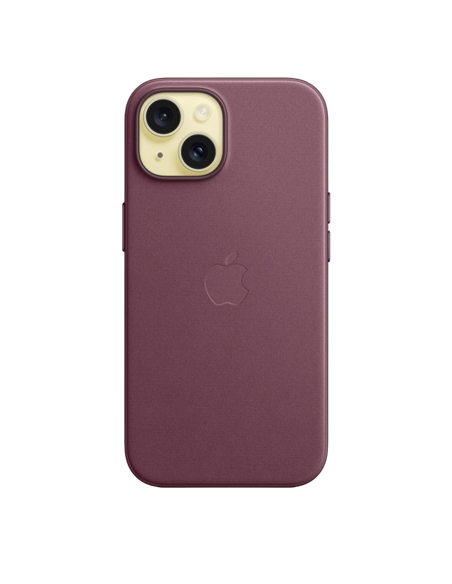 Чехол Apple iPhone 15 FineWoven Case with MagSafe, Mulberry
