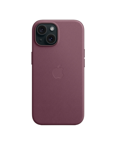 Чехол Apple iPhone 15 FineWoven Case with MagSafe, Mulberry
