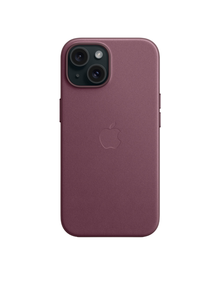 Чехол Apple iPhone 15 FineWoven Case with MagSafe, Mulberry