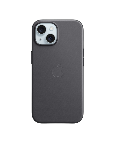 Husă Apple iPhone 15 FineWoven Case with MagSafe, Negru