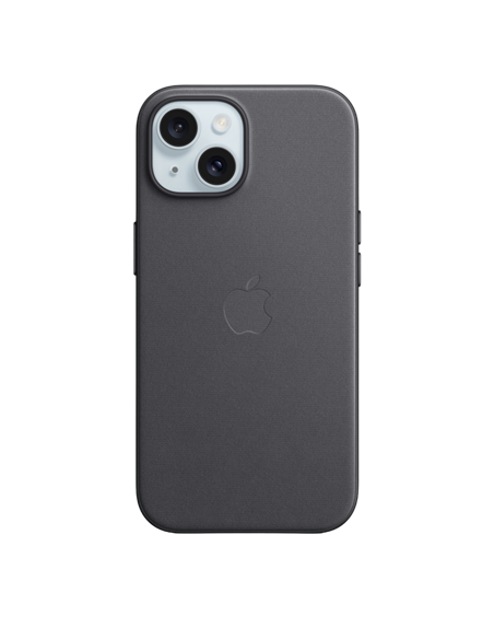 Чехол Apple iPhone 15 FineWoven Case with MagSafe, Чёрный