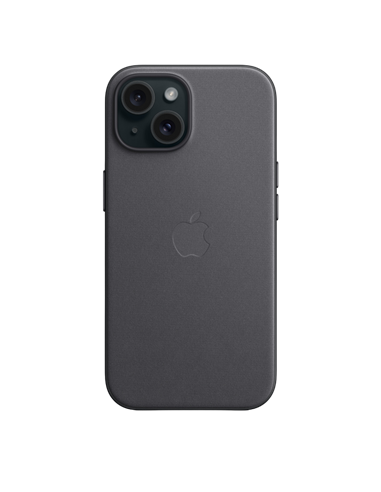 Чехол Apple iPhone 15 FineWoven Case with MagSafe, Чёрный