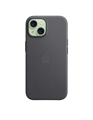 Husă Apple iPhone 15 FineWoven Case with MagSafe, Negru