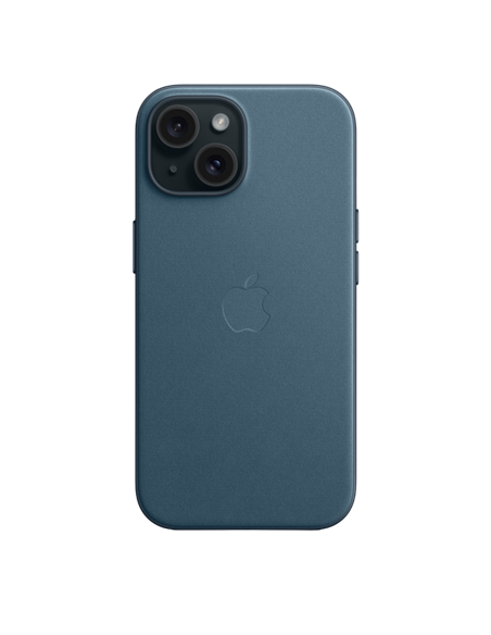 Чехол Apple iPhone 15 FineWoven Case with MagSafe, Pacific Blue