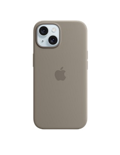 Husă Apple iPhone 15 Silicone Case with MagSafe, Clay