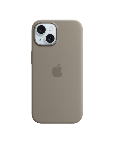 Husă Apple iPhone 15 Silicone Case with MagSafe, Clay