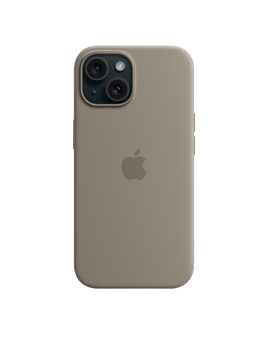 Husă Apple iPhone 15 Silicone Case with MagSafe, Clay