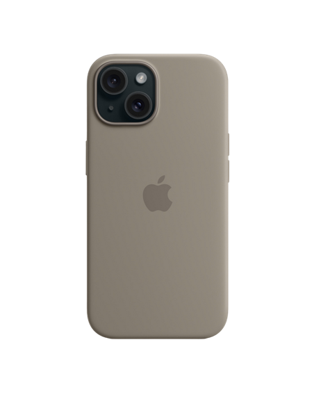 Чехол Apple iPhone 15 Silicone Case with MagSafe, Clay