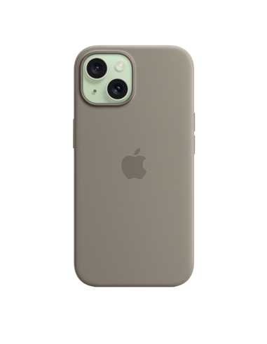 Чехол Apple iPhone 15 Silicone Case with MagSafe, Clay