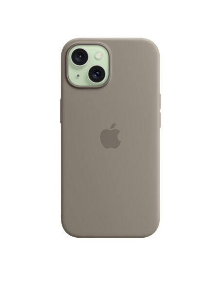 Чехол Apple iPhone 15 Silicone Case with MagSafe, Clay