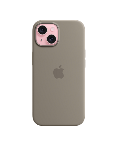 Чехол Apple iPhone 15 Silicone Case with MagSafe, Clay