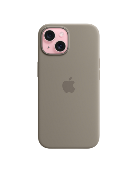 Чехол Apple iPhone 15 Silicone Case with MagSafe, Clay
