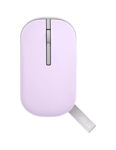 Mouse Wireless ASUS MD100, Liliac
